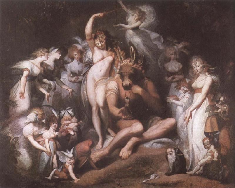 Henry Fuseli Titania and Bottom oil painting picture